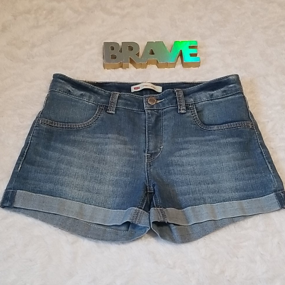 Levi's Denim Shorty Girl Short Size 14